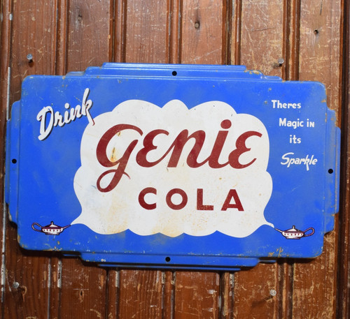 Drink genie cola - genie, painted