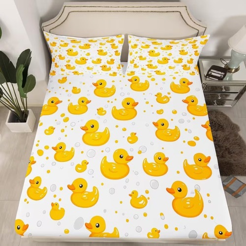 Cartoon rubber duck fitted - 10.cartoon,