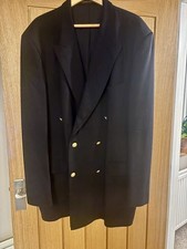 M&S wool Blue Blazer with brass buttons 46, 1 piece lined Blazer