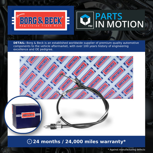 Handbrake cable fits - cable,
