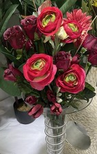 Burgundy Red Roses &
