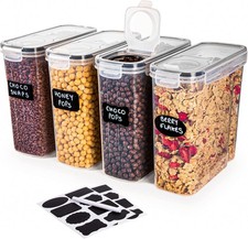 Set of 4 L Airtight Storage