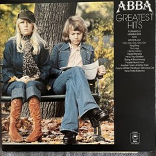 ABBA Greatest Hits LP Vinyl Gatefold Record 1976 EPC 69218