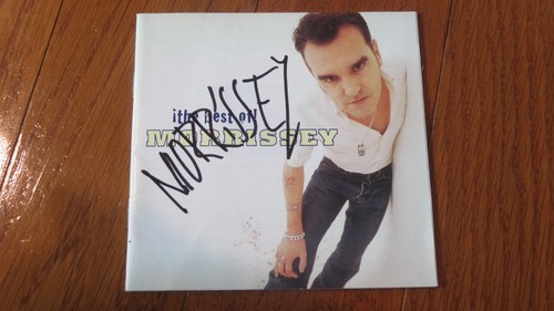 Morrissey autographed hand - morrissey,