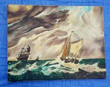 OLD VINTAFE CANVAS OIL