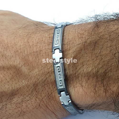 Men bracelet stainless steel - bracelet,