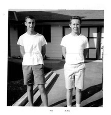 1960s Two Teenage Boys Casual