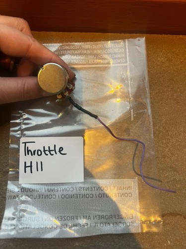 Speed potentiometer pot for