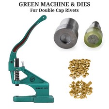 Double Cap Rivet Green Machine