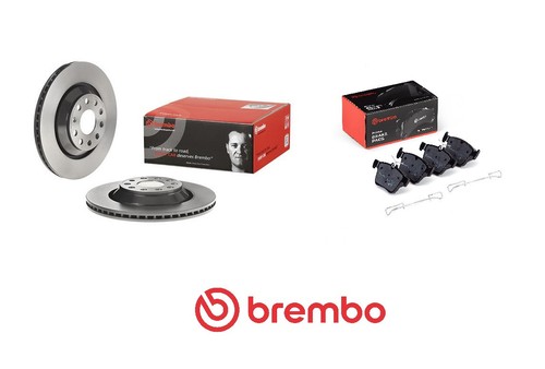 Brembo rear brake discs pads - discs,