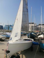 GP 14 , GRP sailing dinghy for