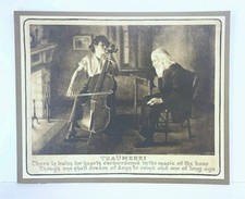 Antique 1908 Lithograph Titled