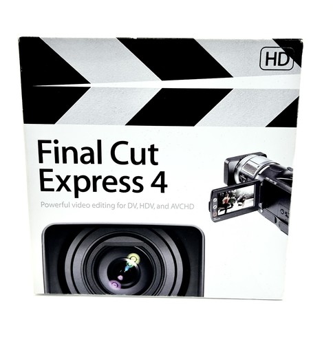 Final cut express video - express, hd