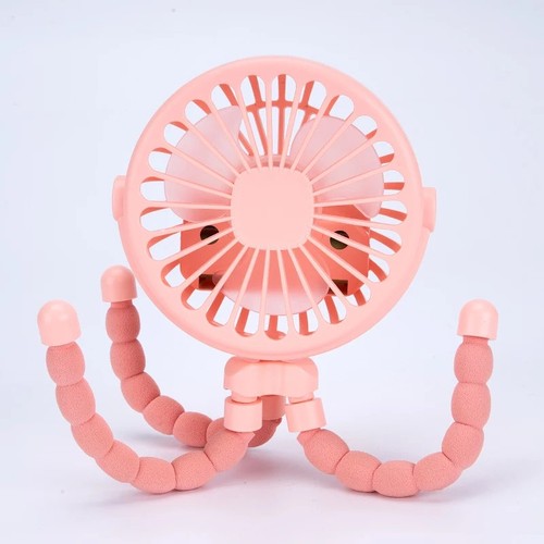 Baby stroller fan clip - clip, on