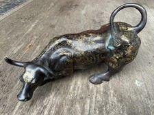 VINTAGE CHINESE BRONZE OX BULL