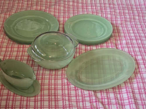 Pyrex jadeite piece vintage - 21,