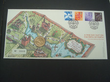 GB UK. Royal Mail / Mint. 2004 £1 Pound. Firth of Forth Bridge. PNC Cover