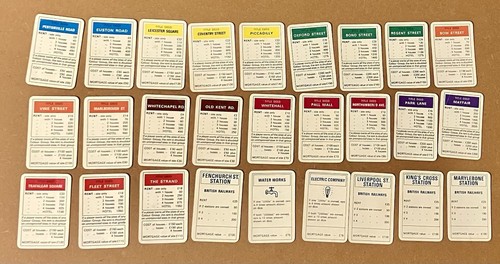 Vintage monopoly board game - vintage,