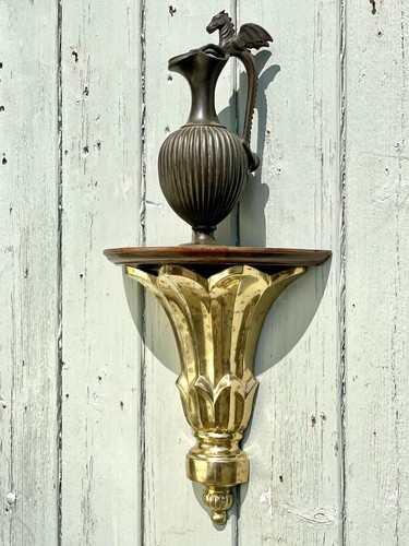 Hollywood regency solid brass - regency,