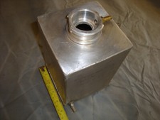 Alloy radiator header tank - competition race car