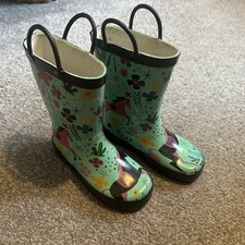 Kidly Wellington Boots Green