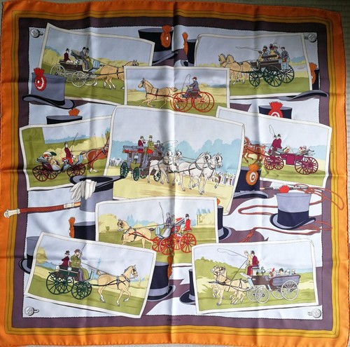 Hermes carre silk scarf - hermes, 90