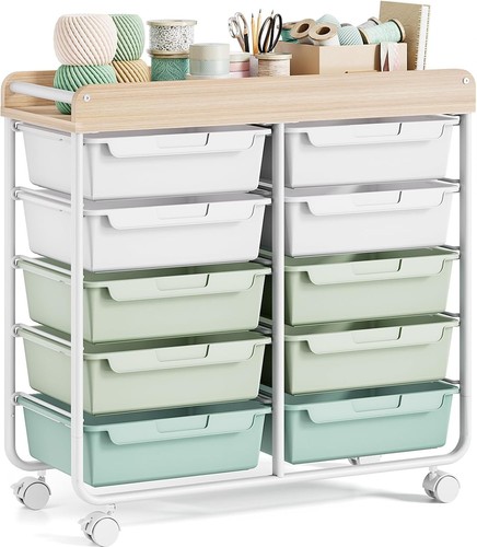 Storage trolley drawer - trolley, 10-drawer