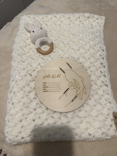 Handmade white crochet - crochet, knit