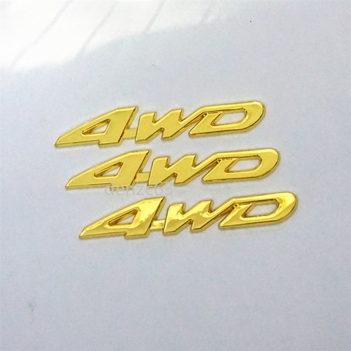 Chrome gold 4wd metal - gold,