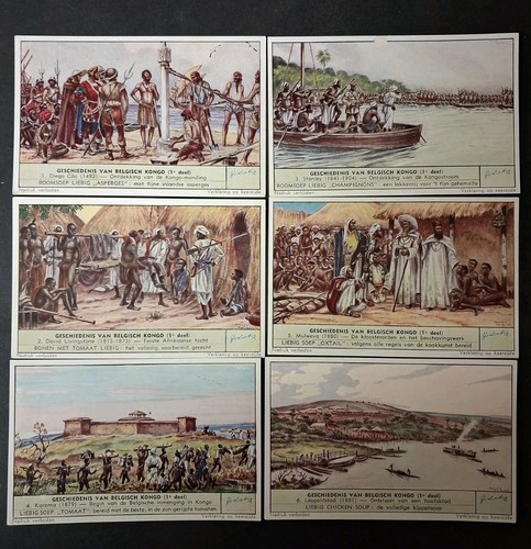 One complete set six liebig - of,