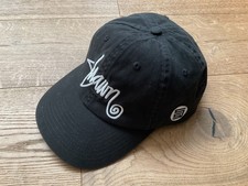 Stussy S double Shawn black cap