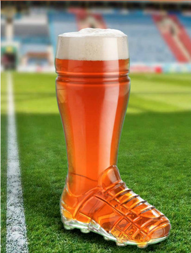 Beer glass l football - beer,