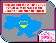 Ukraine Charity Flag Heart