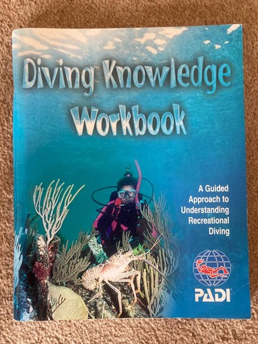 Padi diving knowledge workbook - diving,