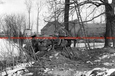 F007026 German Machine Gun MG 08 and crew WW1