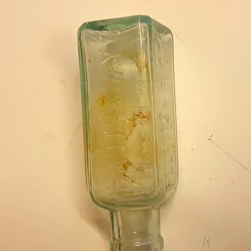 Vintage embossed clear glass - vintage,