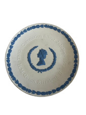 1978 Wedgwood Coronation Silver Jubilee Plate Queen Elizabeth II Charity
