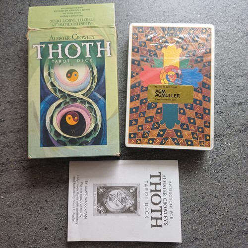 Vintage thoth tarot cards - thoth,