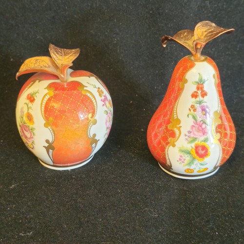 Royal worcester orange pear - orange,