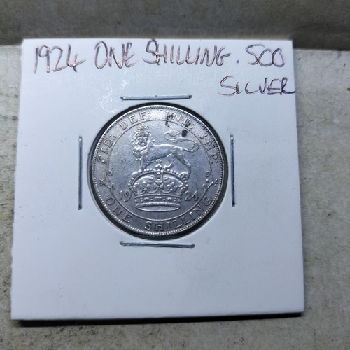1924 one shilling george - -, v