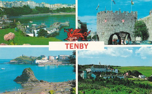 Tenby 1977 multi view - tenby.,
