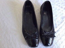Black Riva Ballerinas Size