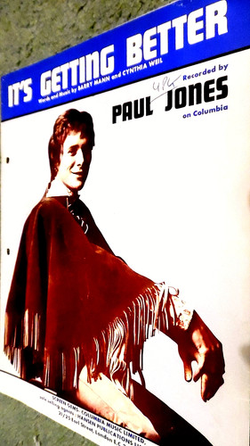 Paul jones s - it's, getting