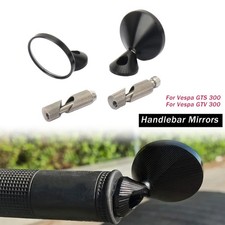 Motorcycle Accessories Aluminium Handlebar End Mirror For Vespa GTS300 GTV300