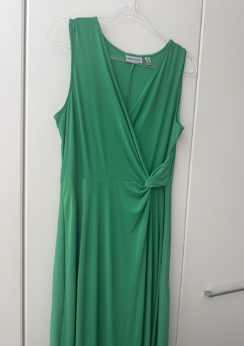 Nina leonard green sleeveless - leonard,