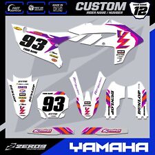 YAMAHA MOTOCROSS GRAPHICS CUSTOM MX GRAPHICS DECAL KIT YZ YZF 50TH ANNIVERSARY W