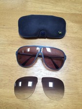 BMW Sports/Aviator Sunglasses Vintage/Collectible +case +2nd Lenses GENUINE
