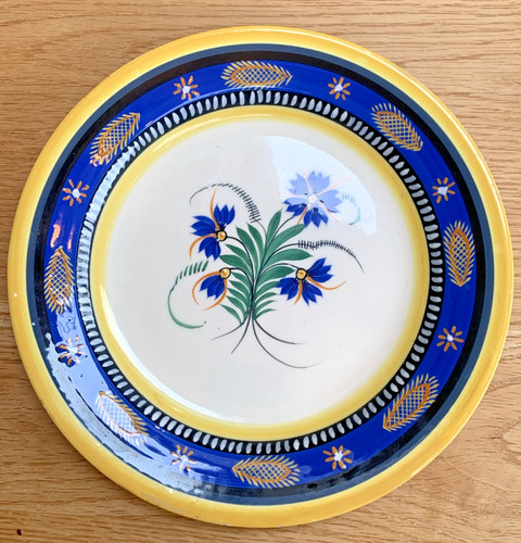 Vintage 20cms french faience - french,