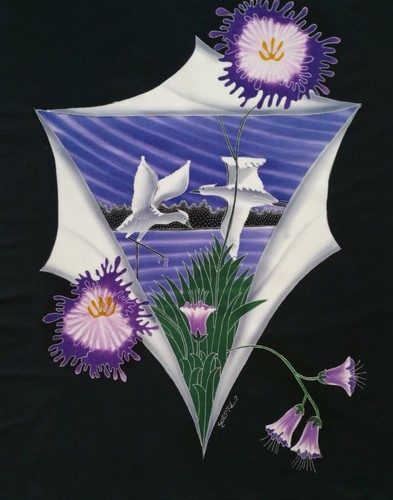 Signed original batik - , from