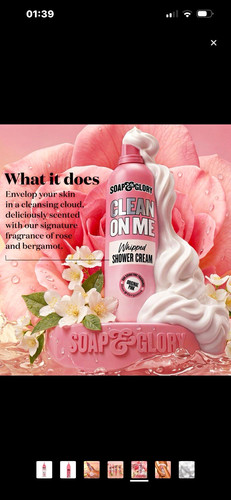 Soap glory clean - soap, on